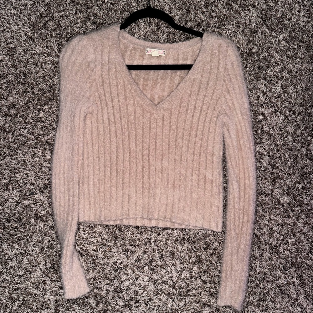 Womens Fuzzy Long Sleeve